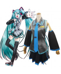 Vocaloid Hatsune Miku Initial Dress Cosplay Costume