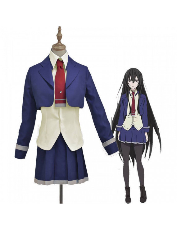 Armed Girl's Machiavellism Kirukiru Amou Cosplay Uniform Costumes