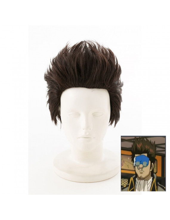 Gintama Kondou Isao Short Cosplay Wigs