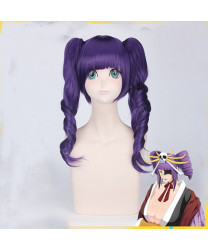 Bleach Katen Kyoukotsu Medium Purple Cosplay Wigs