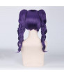 Bleach Katen Kyoukotsu Medium Purple Cosplay Wigs