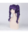 Bleach Katen Kyoukotsu Medium Purple Cosplay Wigs