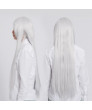 Cosplay Wig Inuyasha Inu Yasha Long Straight White Party Wigs 100 cm