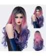 Long Wavy Side Braid Bang Layered Wavy Lolita Wig