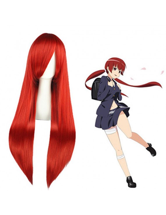 A Certain Magical Index Musujime Awaki Red Cosplay Wig