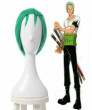 One Piece Roronoa Zoro Green Short Straight Cosplay Wig