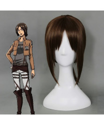 Attack on Titan Ymir Brown Short Anime Cosplay Wigs