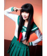 Inuyasha Higurashi Kagome Long Straight Black Cosplay Wig