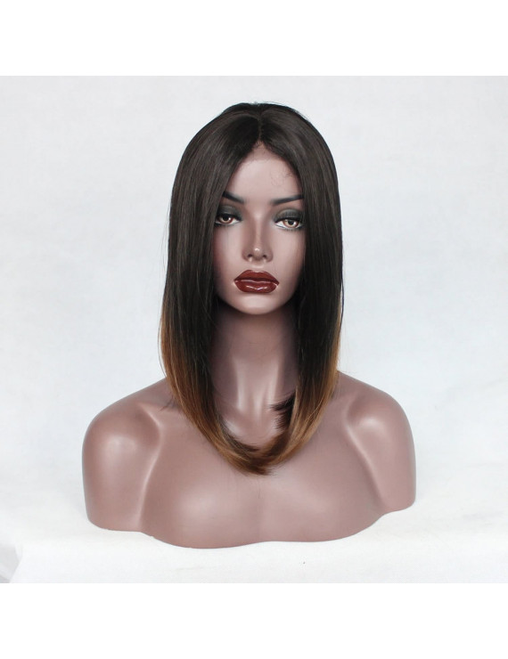 Lace Front Short Bob Straight Synthetic Hair Lolita Wigs