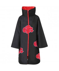 Naruto Akatsuki Uchiha Itachi Ninja Wind Cosplay Cloak Costume