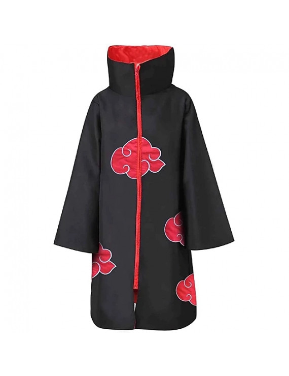 Naruto Akatsuki Uchiha Itachi Ninja Wind Cosplay Cloak Costume