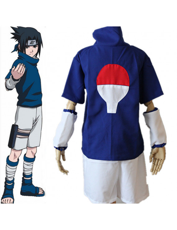 Naruto Uchiha Sasuke Halloween Cosplay Japanese Anime Costume