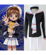 Clear Card Sakura KINOMOTO SAKURA School Uniform Cosplay Costumes 