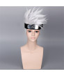 Naruto Hatake Kakashi Cosplay Wig + Handband 2 Pcs in 1 Set