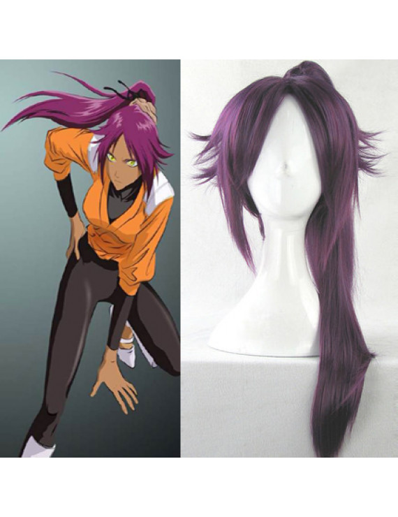 Bleach Sihouin Yoruichi Halloween Cosplay Wig