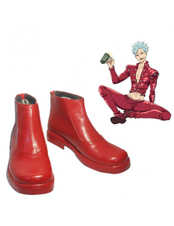 The Seven Deadly Sins Fox's Sin of Greed Ban Cosplay Shoes