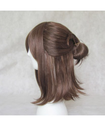 Hakuouki Okita Souji Short Brown Cosplay Wig