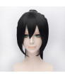 Hakuouki Yukimura Chizuru Yukimura Jiziru 60cm Ponytail Black Cosplay Wig