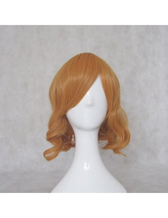 TouHou Project Alice Orange Short Cosplay Wig