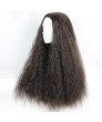 Princess Moana Black Long Kinky Curly Cosplay Wig