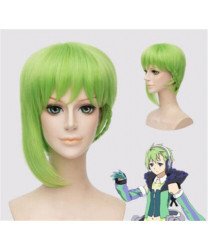 Macross Delta Reina Prowler Green Cosplay Wig 