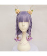 Medium Wavy Mixed Ash Purple Synthetic Ombre Lolita Wig