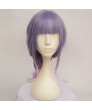 Medium Wavy Mixed Ash Purple Synthetic Ombre Lolita Wig