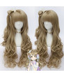 Love Live! Minami Kotori Long Curly Flaxen Cosplay Wig