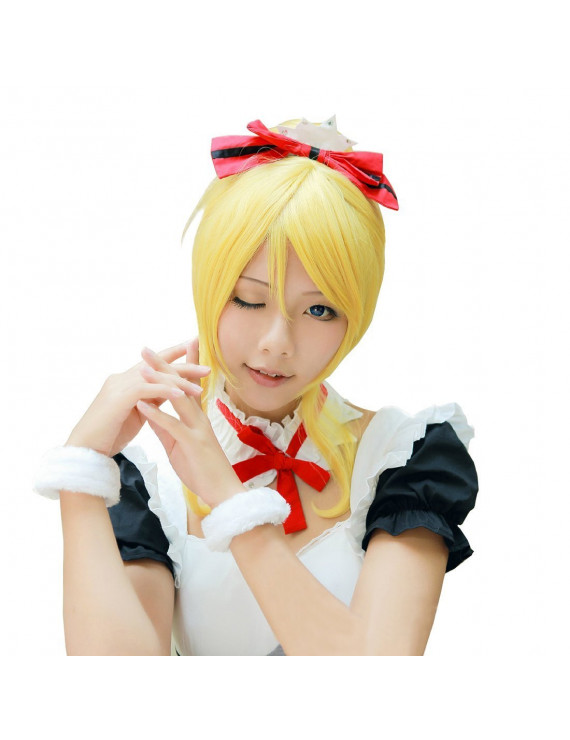 Love Live! Eli Ayase Yellow Cosplay Wig Party Wigs