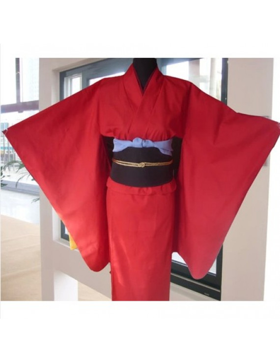 The Garden Of Sinners Ryougi Shiki kimono Cosplay Costume
