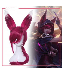 League Of Legends LOL Xayah The Rebel Cosplay Wig 