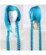 League of Legends LOL Loose Cannon Jinx Blue Cosplay Wig