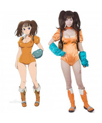 The Seven Deadly Sins Diane Serpent's Sin of Envy Dress Cosplay Costume