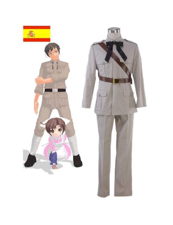 APH Axis Powers Hetalia Spain Antonio Fernandez Carriedo Uniform Cosplay Costume