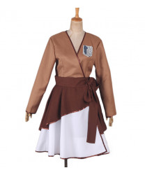 Attack on Titan The Recon Corps Wings of Freedom Lolita Dress Cosplay Costume