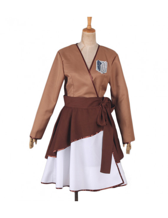 Attack on Titan The Recon Corps Wings of Freedom Lolita Dress Cosplay Costume
