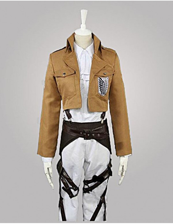 Attack On Titan Levi Ackerman the Recon Corps Cosplay Costume