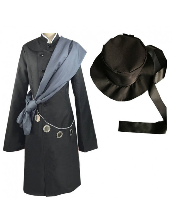 Black Butler Kuroshitsuji Undertaker Cosplay Costume