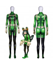 My Hero Academia Tsuyu Asui Froppy Jumpsuit Cosplay Costume