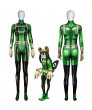 My Hero Academia Tsuyu Asui Froppy Jumpsuit Cosplay Costume