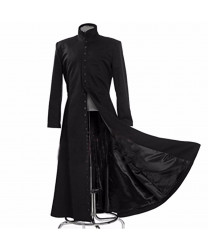 The Matrix Neo Black Coat Cosplay Costume