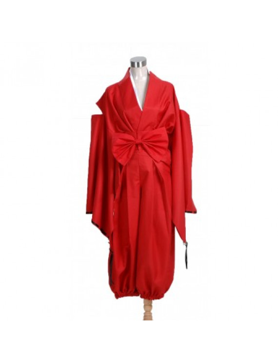 Inuyasha Robe Of Fire Rat Cosplay Costume Suits 