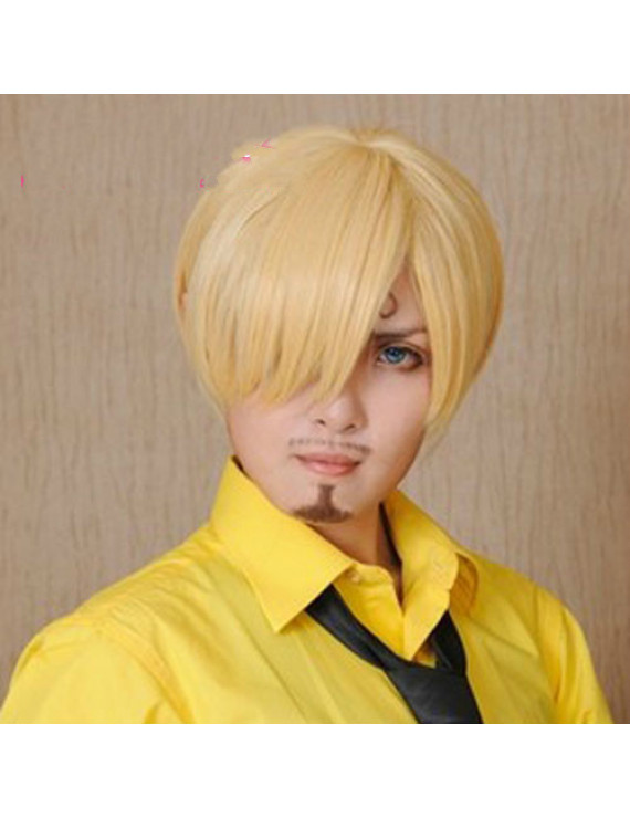 One Piece Vinsmoke Sanji Cosplay Wig