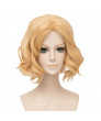 One Piece Sabo Short Golden Curly Cosplay Wig