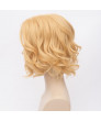 One Piece Sabo Short Golden Curly Cosplay Wig