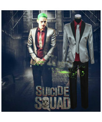 Suicide Squad Joker Jared Leto Outfit Cosplay Costume