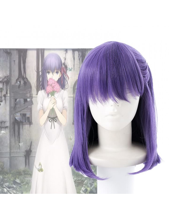 Fate Stay Night Matou Sakura Cosplay Wig