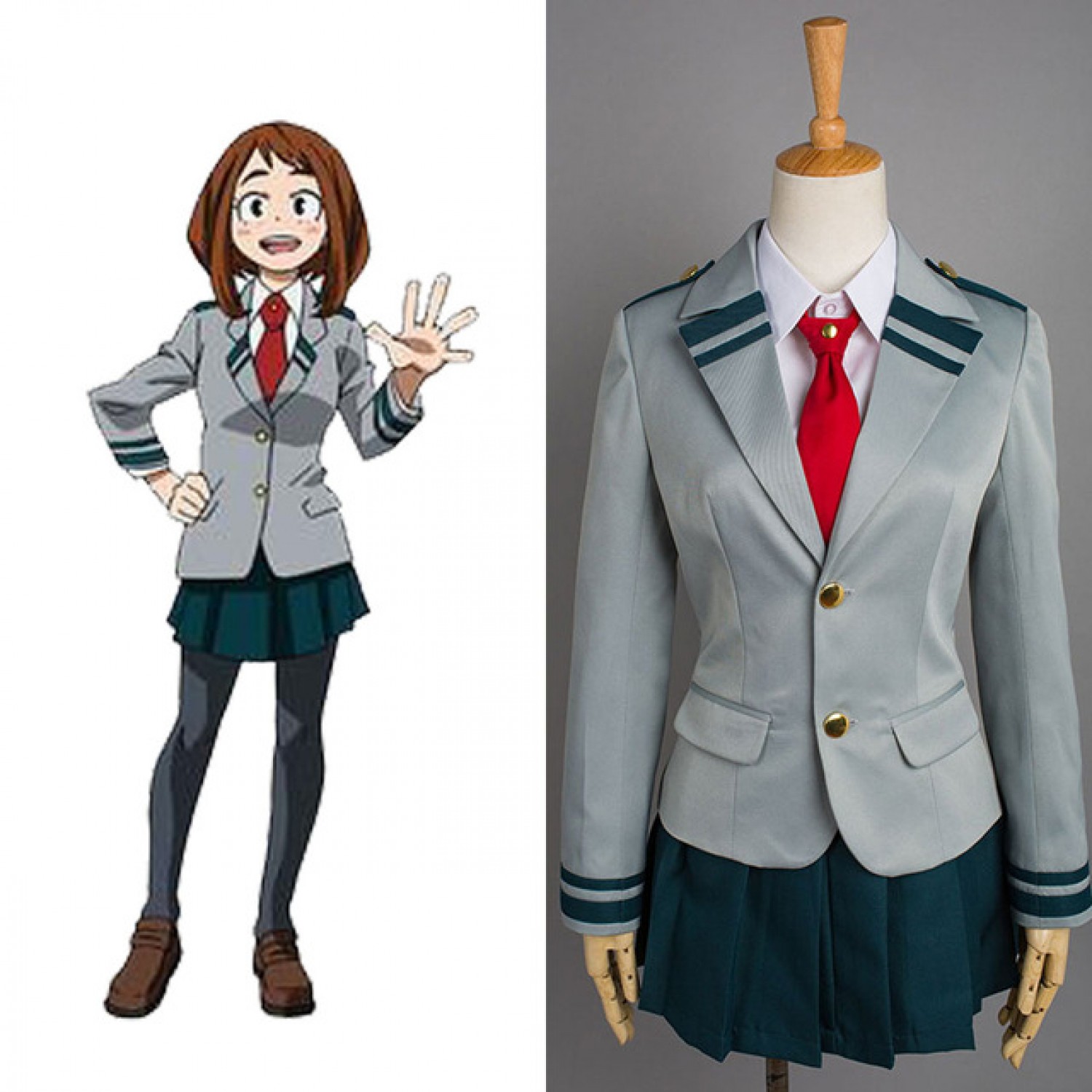 Tsuyu And Ochako Cosplay