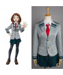 Boku No Hero Academia My Hero Academia Tsuyu School Uniform Cosplay Costume