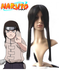 Naruto Shippuden Hyuuga Neji Black Cosplay Wig